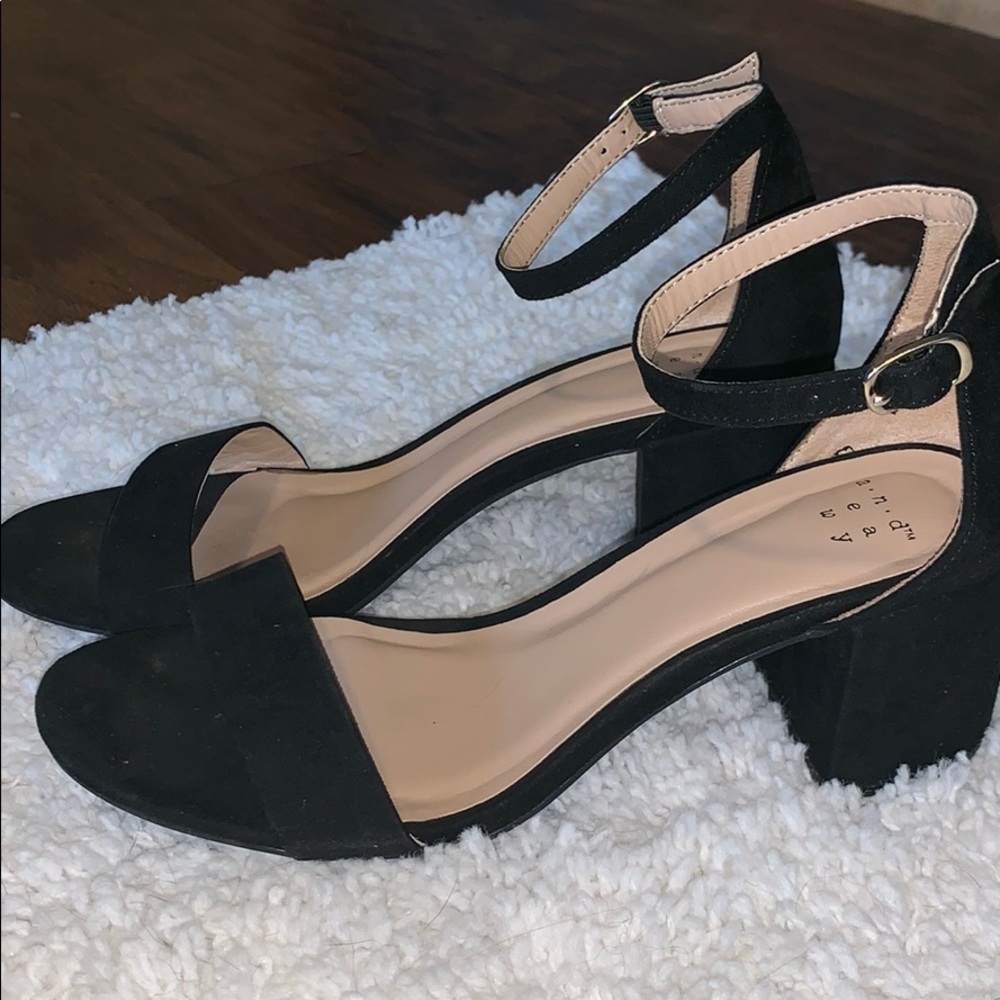 Black heels